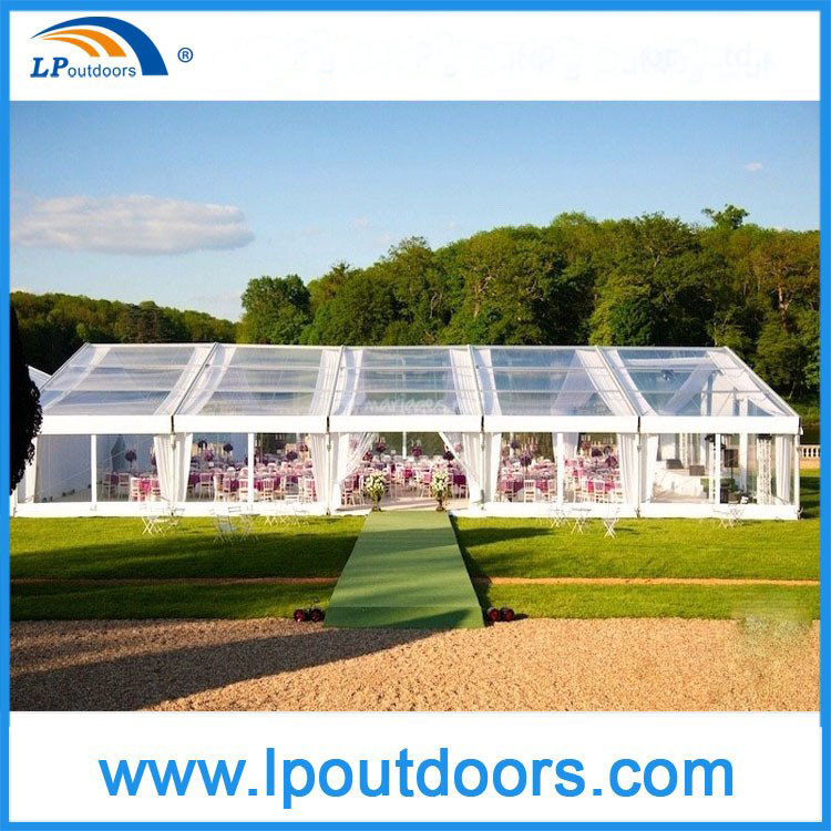 Big Tent Transparent Top Luxury Banquet Event Tent for Party Events