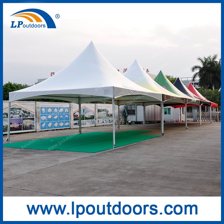 6X6m Outdoor Aluminum Frame High Peak Ghana Tent for Wedding