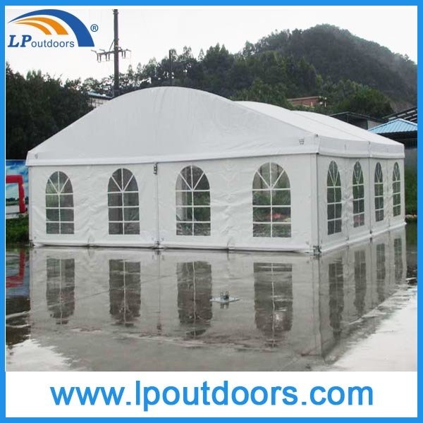 10m Clear Span Aluminum Party Marquee Curved Event Tent