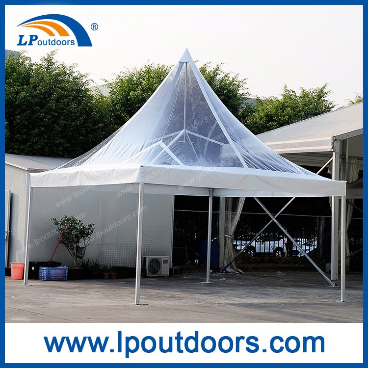 5X5m small pagoda transparent tent for wedding - LP outdoors