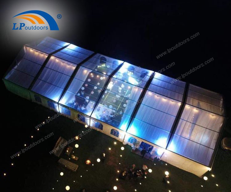 Large Event Tent with Clear Top Banquet Tent Transparent Tent