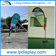 Outdoors Teardrop Flags and Banners for Promotion Beach
