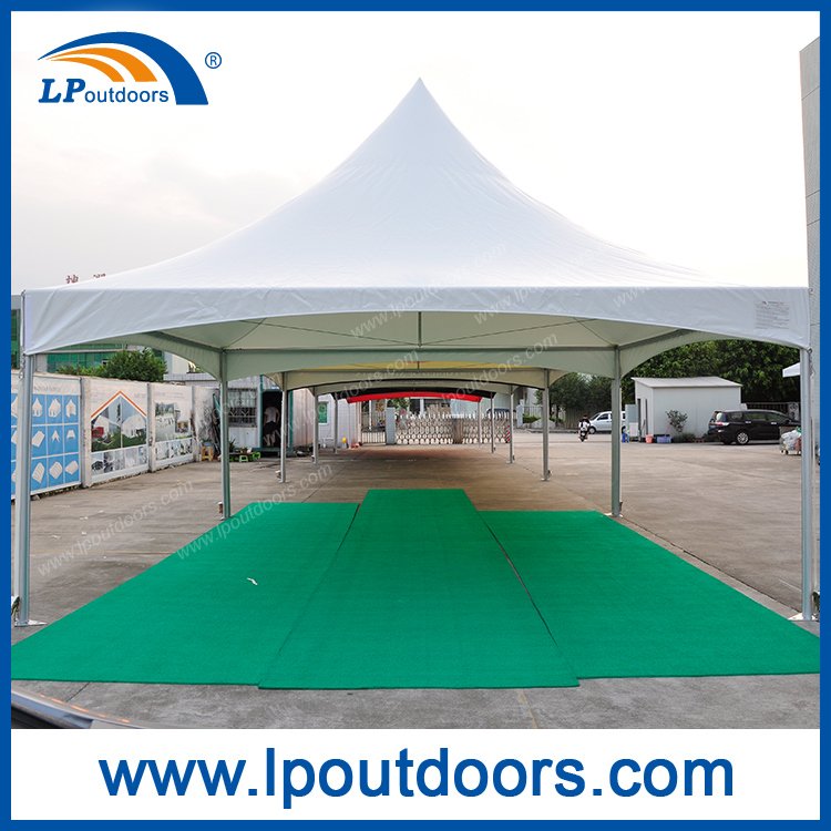6X6m Outdoor Aluminum Frame High Peak Ghana Tent for Wedding