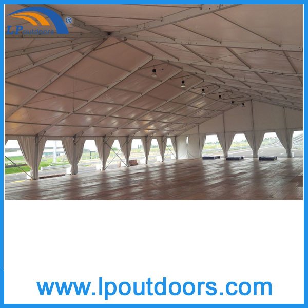 30m Clear Span 500 People Outdoor Heavy Duty Big Tent For Trade Show Display