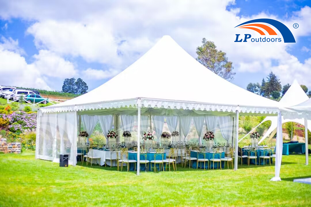 Big High Peak Pagoda Tent for events. - LP outdoors