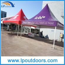 20X20′ Outdoor High Peak Red and Purple color Frame Tent 