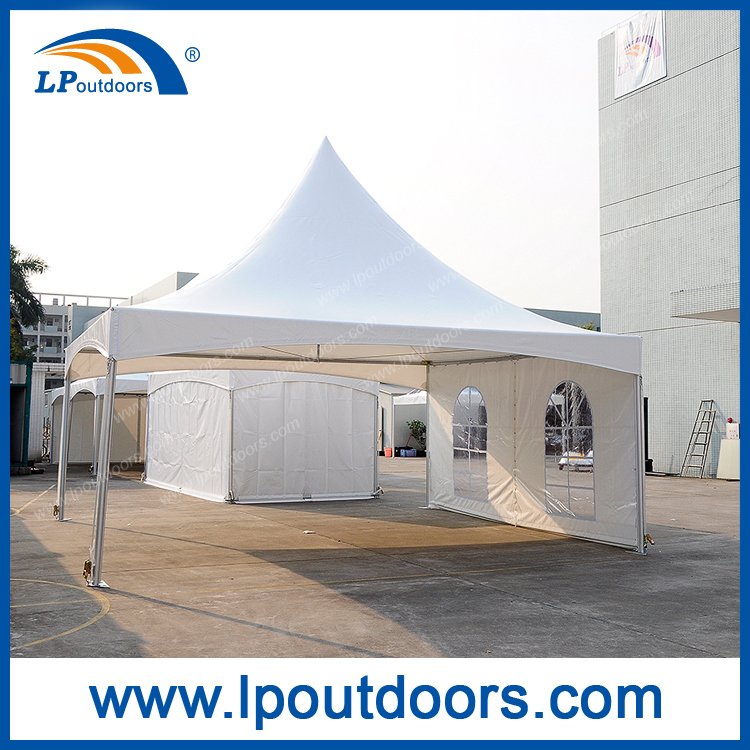 20X20' Outdoor High Peak Aluminum Frame Spring Top Marquee for Event