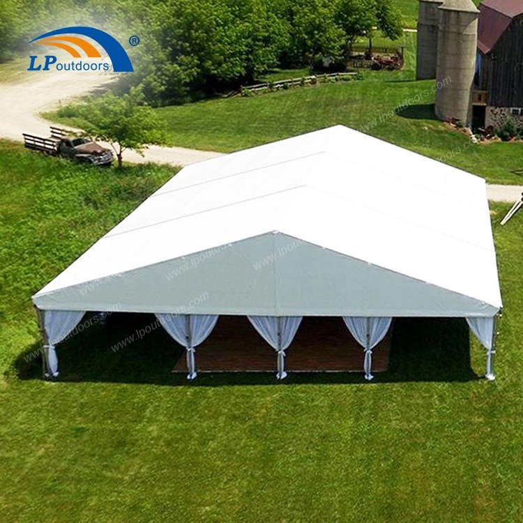 20m party tent with floor in Uganda