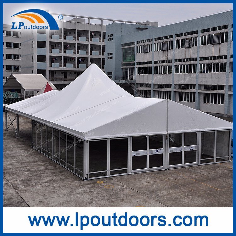 New Style Outdoor Luxury Glass Wall Party Marquee Tent for Wedding