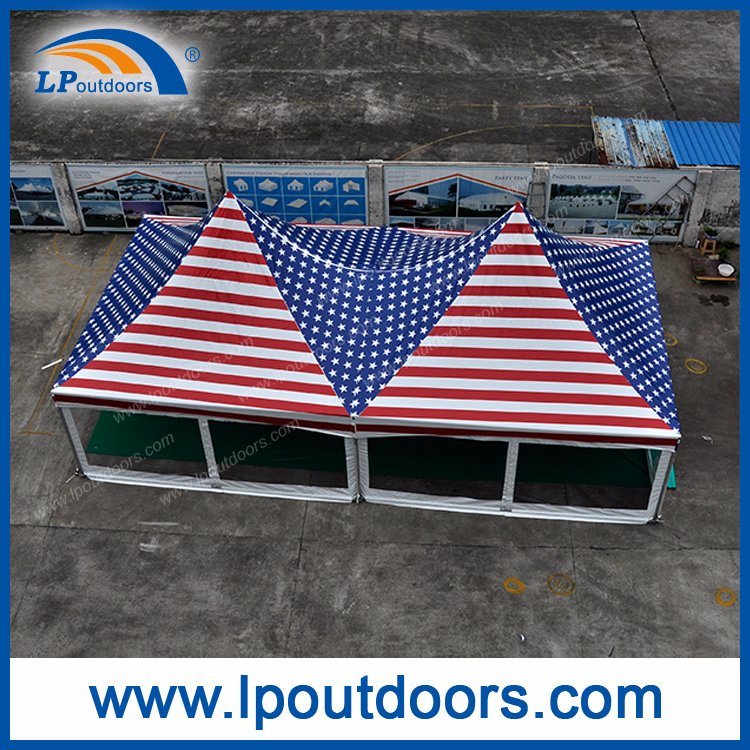 20X40' Outdoor High Peak Full Logo Printing Spring Top Tent for Sale