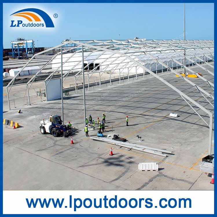 50m Width Large Aluminum Temporary Warehouse Tent