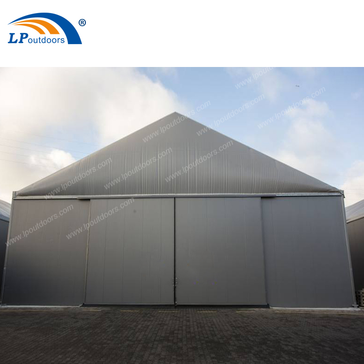 10x20m Aluminum frame inflatable roof heat insulation Sandwich industrial tent for storage