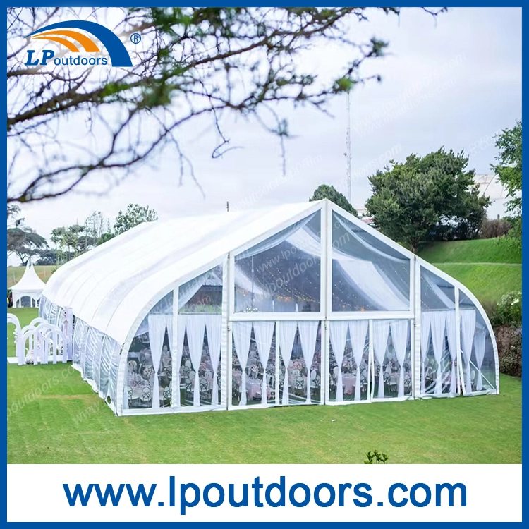 20x35m Luxury Wedding Tent Curved Tent for Sale 20x35m Luxury Wedding Tent Curved Tent for Sale