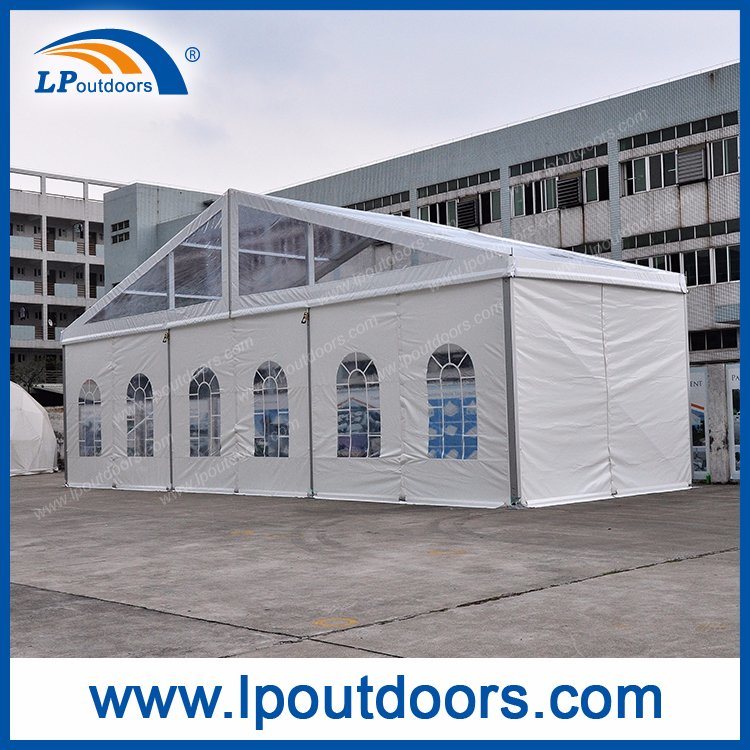 500 Seater 500 People Clear Transparent Roof Outdoor Marquee Tent for Wedding Event