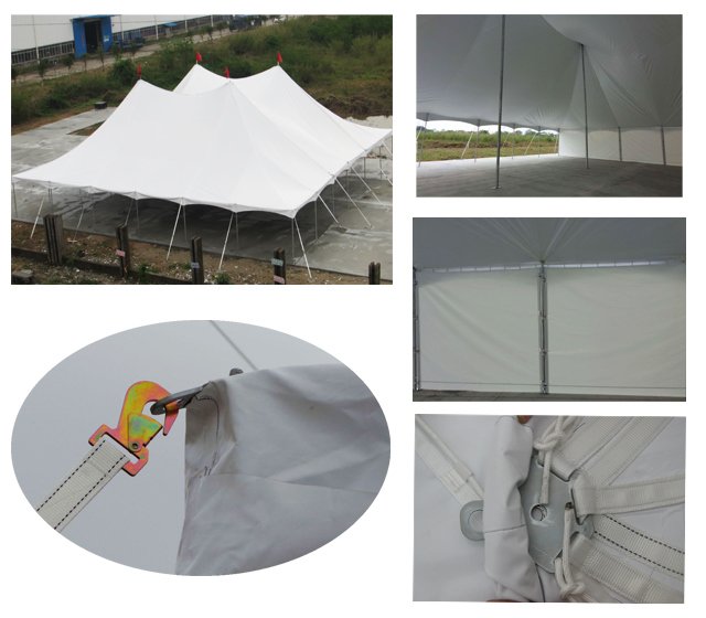60X120 Cheap Steel Pole Tent for Wedding