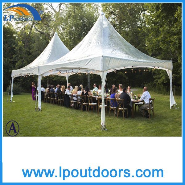 6X6m Outdoor Aluminum Frame Clear Roof Spring Top Tent for Party