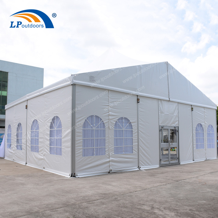 Luxury Mixed High Peak Tent with Lining For Outdoor Event (4)