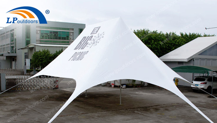 double top star tent