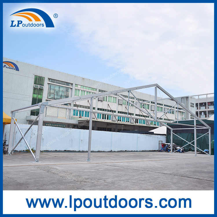 18m Temporary Heavy Duty Structure Tent with Barrier-free Entrance for Warehouse Storage
