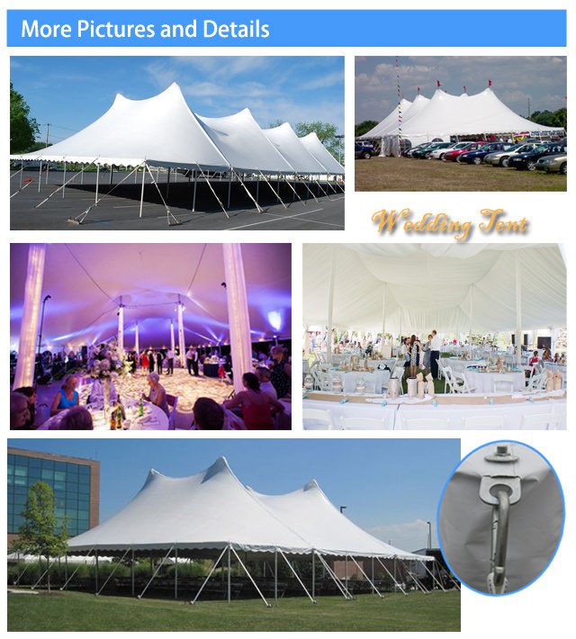 60X120 Cheap Steel Pole Tent for Wedding