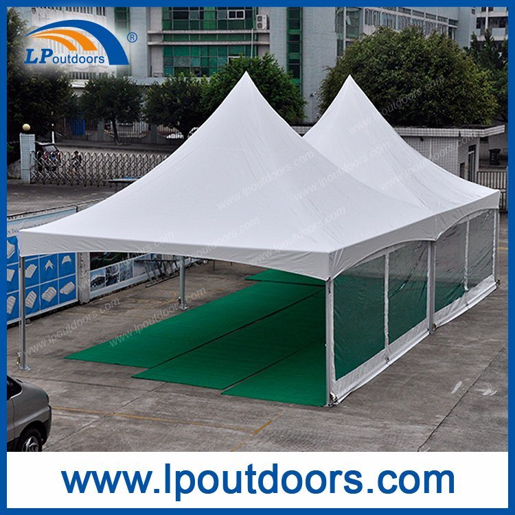 20X40 Double Peak Frame Heavy Duty Tent with Clear Wall for Events for Sale