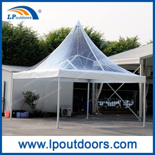 5m Clear Luxury Beautiful Outdoor Wedding Event Transparent Pagoda Tent