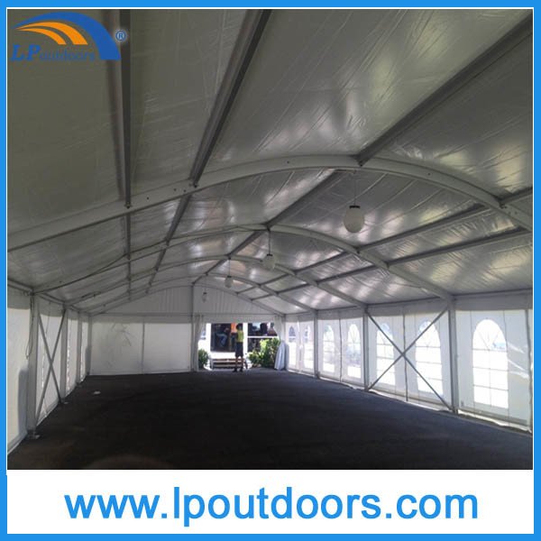 10m Clear Span Aluminum Party Marquee Curved Event Tent
