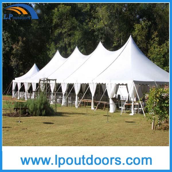 40X100′ Outdoor Cheap Steel Frame High Peak Wedding Marquee Party Tent