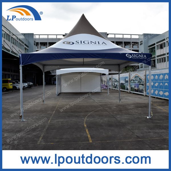 Track Keder 20X20 Spring Top Frame Tent with Logo Printing for Commercial Events in US ,Canada 