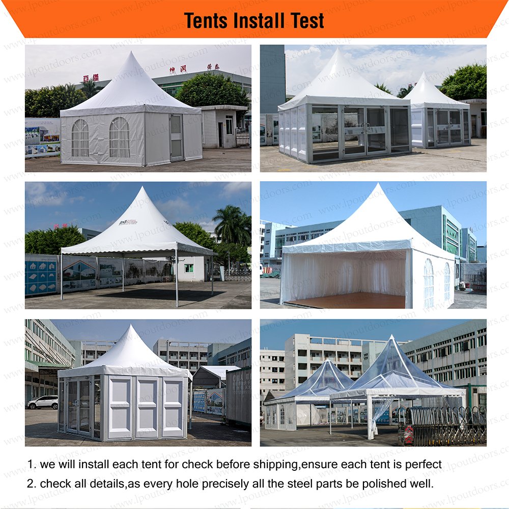 Kenya Hexagon Shape Wedding Party Event Gazebo from China Manufacturer - LP outdoors Kenya Hexagon Shape Wedding Party Event Gazebo from China Manufacturer - LP outdoors