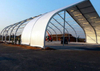 30M curved temporary industrial building for aircraft 