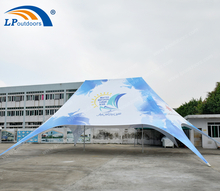 14X19m Outdoor Aluminum Star Shade Tent with Logo Printing