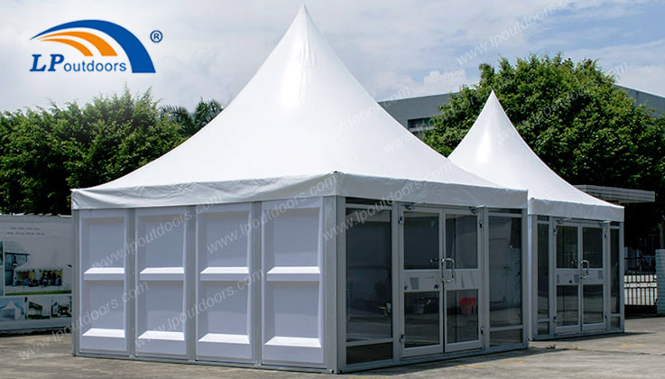 pogoda tent with ABS wall
