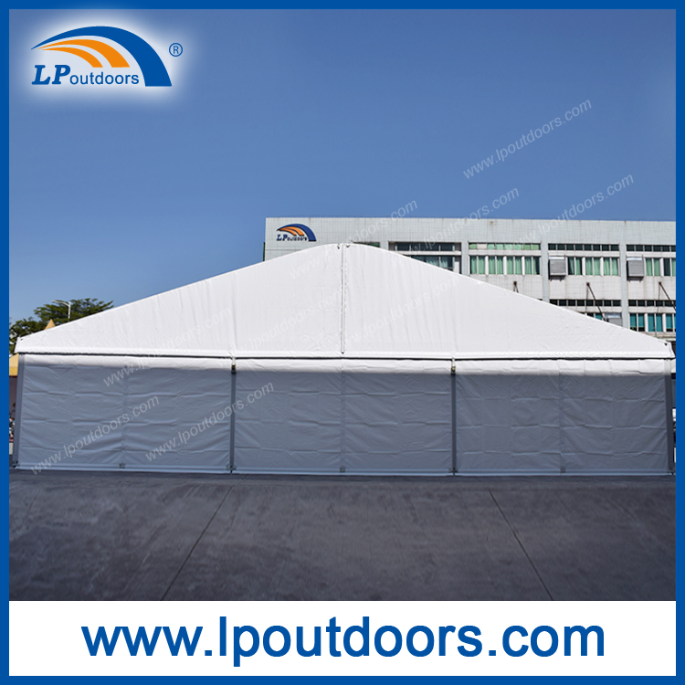 15m Luxury Arch Roof Aluminum Frame Canopy Tent with Keder Lining for Outdoor Wedding Party