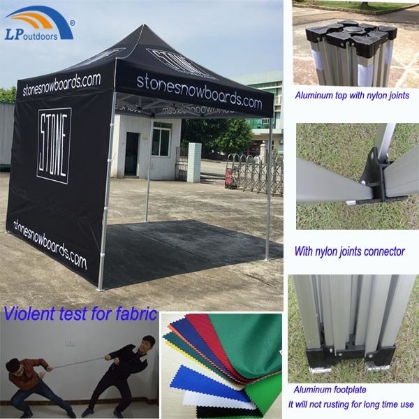 High Quality Aluminum Advertising Promotion Display Canopy Pop up Gazebo Tent