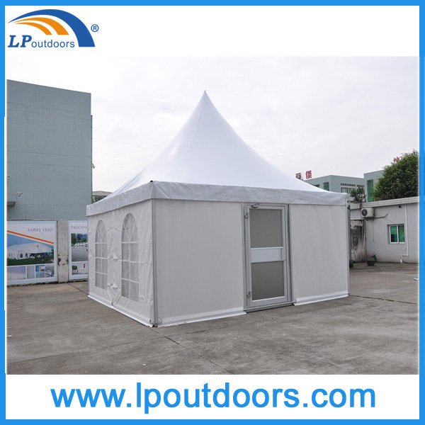 2016 New Design Party Pagoda Tent with Transparent PVC Window