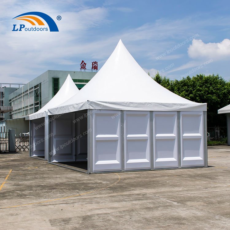 pagoda tent with ABS wall