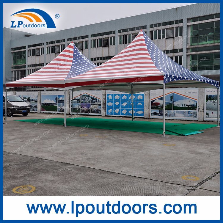 20X40' Outdoor High Peak Full Logo Printing Spring Top Tent for Sale