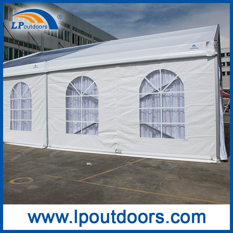 Mobile Transparent Car Show Tent with Wooden Floor