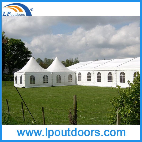 10X30m Combination Mixed Tent with 5X5m Pagoda Marquee