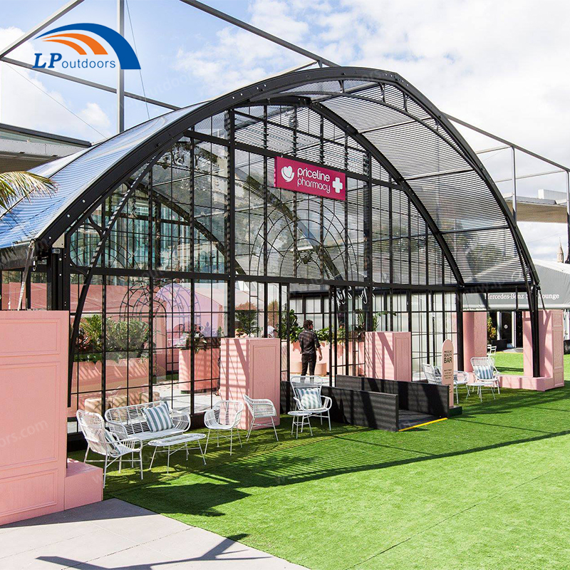 15m Aluminum Black Frame Arcum style Marquee Wedding Tent for Event