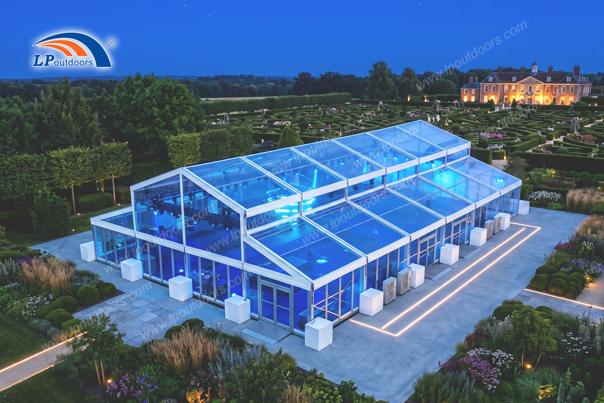 Permanent Atrium Tent Structures for Sale | High-end Event Venue