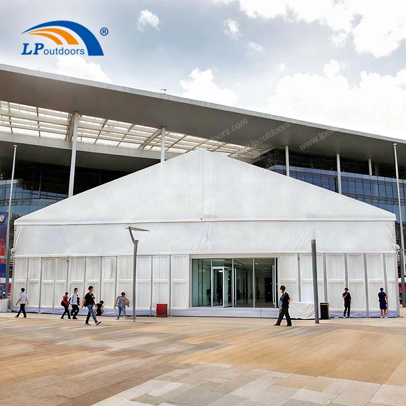 All-Purpose High Eave Commercial Tent for Expo Halls, Industrial Warehousing