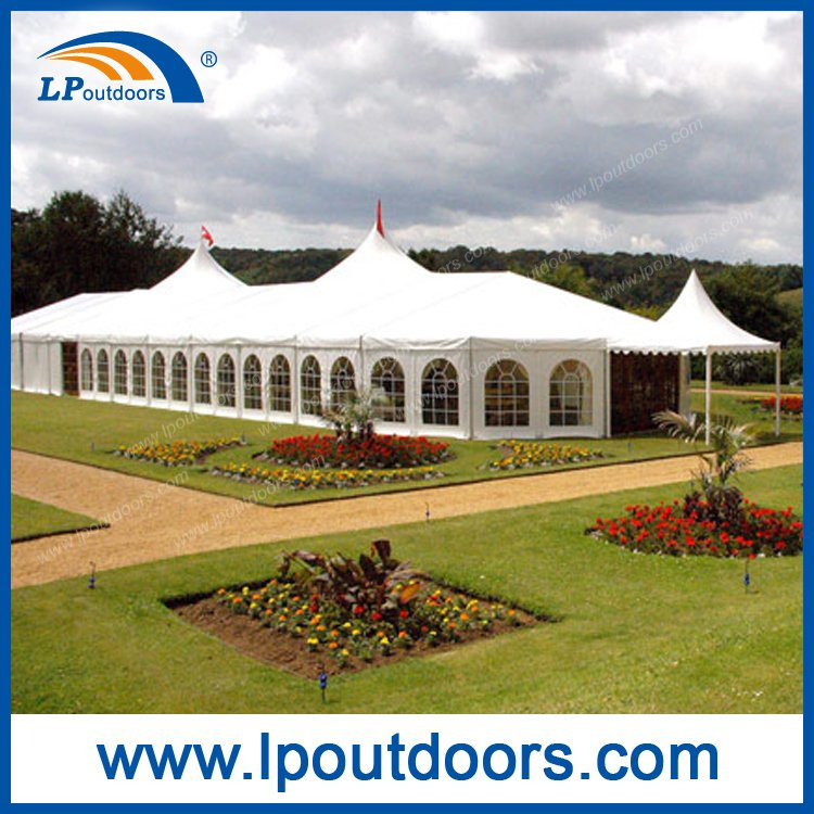 Large Mixed-Structure Combination Marquee Tent 