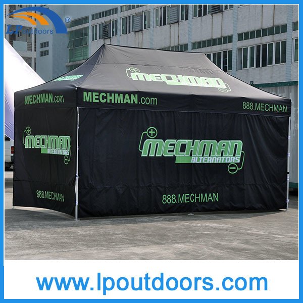 10x20' Pop up Custom Logo Printed Trade Show Folding Tent