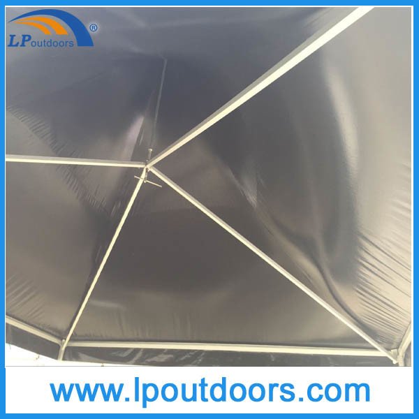 6X6m Best Quality Black PVC Wedding Marquee Pagoda Tent for Event