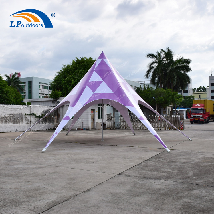 Dia10M Outdoor Advertising Star Spider Event Tent For Display Show