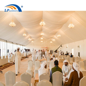 40x70m polygon structure temporary church tent for conference event