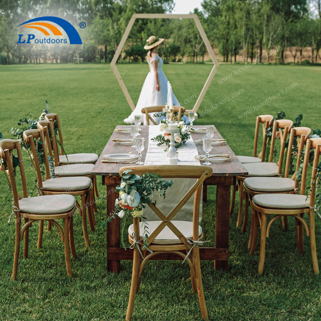wood table and chair