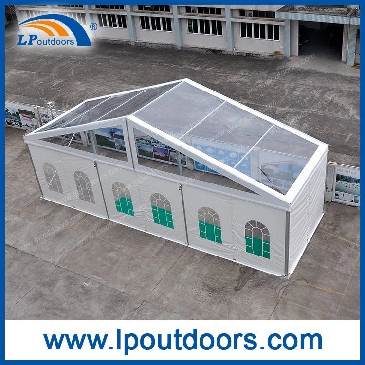 15m Clear Span Transparent Roof Party Tent for Outdoor Party